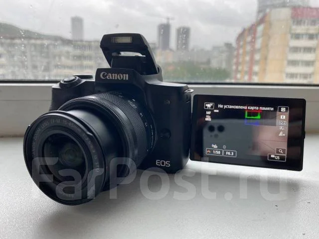 Canon EOS M50. 20 � ����� ��, ���: 3�. ��� ����� �� ������������ ����