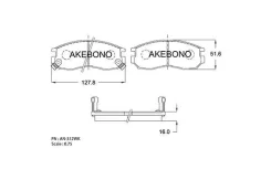 ������� ��������� �������� �������� �������� ��� Mitsubishi Galant/Legnum EA_A/EC_A (1.8/2.0), Lancer VI AN-312WK ����� ����� AN312WK ����