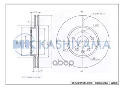 ���� ���������, �������� 09. B355.10 (276x26) 5 ��� CH Aveo (T300) 11-, Cruze (J300, J305, J308) 09-OP Astra J 09- 09B35510; 09B35511; 09B3551X; 13502...