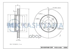 ���� ���������, �������� 09.9607.14 (236�20) 4 ��� MK Kashiyama G30094 G30094 ����