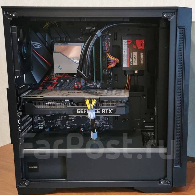 Игровой ПК i7 8700K, RTX 3080, 16GB DDR4, 1240GB SSD, б/у, в наличии ...