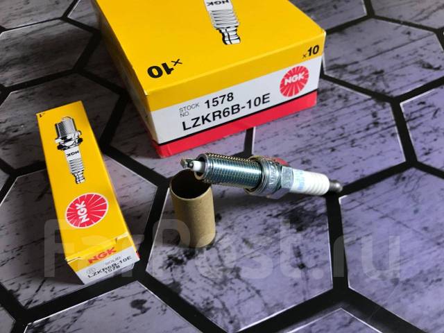 Свечи зажигания NGK LZKR6B10E [1578] купить во Владивостоке по цене ...