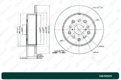 ���� ��������� G-brake GR-01349 GR01349 ����