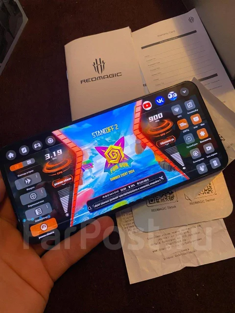 ZTE Nubia Red Magic 7S Pro. �/�, 256 ��, ������, 3G, 4G LTE, 5G, Dual-SIM, NFC ����