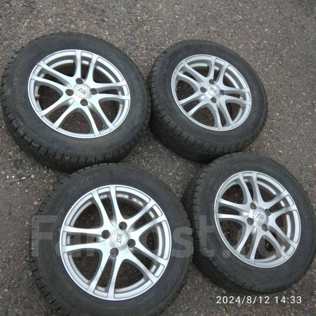 Красивые литые диски + 185/65R15 жирная зима, 15", 1 шт, 185 мм, 65 % ...