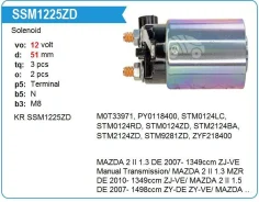 ����������� ���� �������� Mazda 2 1.3 ZY-DE Krauf SSM1225 ����