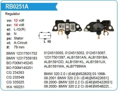 ��������� ���������� BMW UTM RB0251A ����