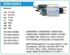 ����������� ���� �������� Mercedes-BENZ C-Class C 180 13- Krauf SSN1020 ����