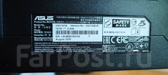 Asus. 27" ����