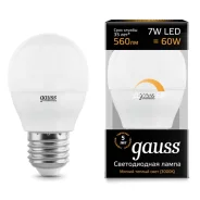 ����� ������������ ����������� E27 7���� 3000� 45*78�� 105102107-D �� Gauss ����