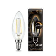 ����� ������������ ����������� Filament ����� E14 5���� 2700� 35*97�� 103801105-D �� Gauss ����