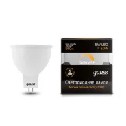 ����� ������������ ����������� MR16 GU5.3 5���� 2700� 45*50�� 101505105-D �� GAUSS ����
