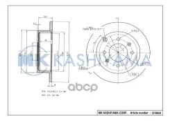 ���� ���������, ������ DF4286 (262�10) 4 ��� Hyundai Matrix (2001-2010)/ Sonata IV EF (2001-2005); 08A11410; 08A11411; 0986479125; 0986479S68; 0986AB6...