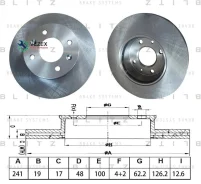 ���� ��������� Hyundai GETZ 02- Blitz BS0704 BS0704 ����