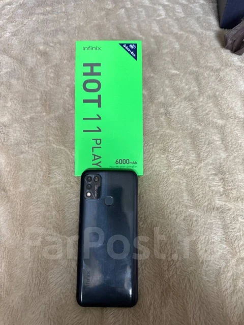 Infinix HOT 11 Play. �/�, 64 ��, �����, 3G, 4G LTE ����