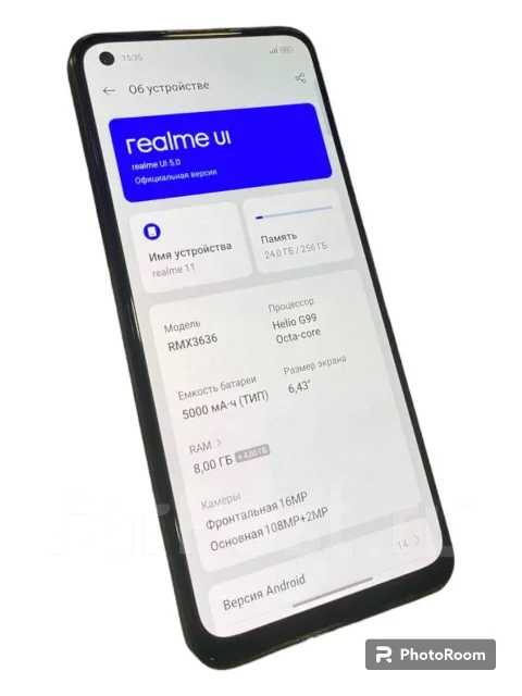 Realme 11. �/�, 256 ��, ������, 3G, 4G LTE, NFC ����