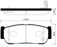     Ssangyong: Actyon 06-, Kyron 05-, Rodus 04- KIA: Sorento (USA) HSB HP1026 HP1026 