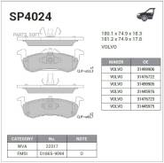   Volvo XC90 II D4 15- Sangsin Brake Sangsin Brake SP4024 SP4024 