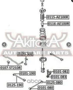 ����������� ������ Toyota Corolla ASVA 101083 101083 ����