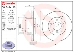 08.5444.10_���� ���� 08544410 Brembo 08544410 ����