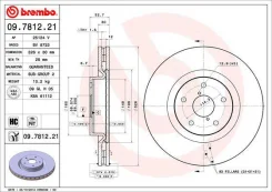 09.7812.21_���� ���� 09781221 Brembo 09781221 ����