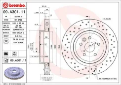 09. A301.11_���� ���� 09a30111 Brembo 09A30111 ����