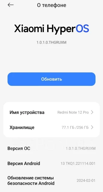 Xiaomi Redmi Note 12 Pro. �/�, 256 ��, ����� ����