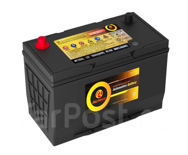 Аккумулятор Delkor/Autous MF 100GL 100AH. 1000р за старый, кальциевый ...