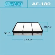 ������ ��������� AF-180 ��� Toyota ������������� Hepafix ����� 17801-50020 17801-54130 AY120-017 V9112-0011 A-180 MFA-303 ����� � ������� � ��������....