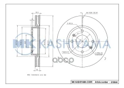 ���� ���������, �������� DF4710 (280�26) 4 ��� MK Kashiyama G10044 G10044 ����