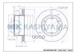 ���� ���������, ������ 09.8475.10 (285x22) 6 ��� MB Sprinter 96-; VW LT 96- 09847510; 0986478555; 0986479878; 187081; 197059; 25805; 2722801; 2D061560...