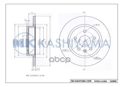 ���� ���������, ������ 08. B357.10 (268�12) 5 ��� CH Cruze (J300) 09-, Trax 12-OP Astra J 09-, Mokka 12-; OPEL Astra GTC J 10/11- / OPEL Astra J 12/09...