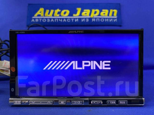 Магнитола Alpine VIE-X08S, 2 DIN — 178x100 мм, б/у, в наличии. Цена: 8 ...