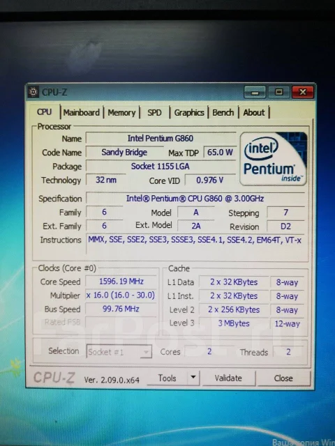 Intel Pentium G860 ����