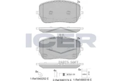 ������� ����. ����. �������� Mercedes GLE-Series (11/19-) GLS-Series (10/18-) 182365 ����