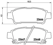 P83056_=820 02=FDB1530 p83056 Brembo P83056 ����