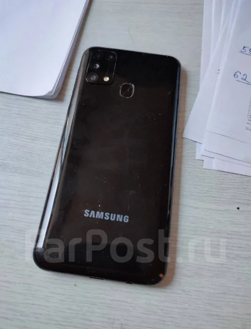 Samsung Galaxy M31. �/�, 128 ��, ������, 3G, 4G LTE, Dual-SIM, NFC ����