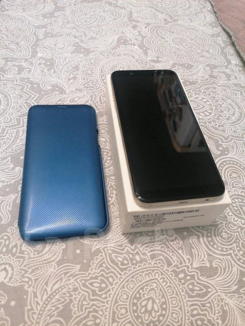 Samsung Galaxy A6. �/�, 32 ��, �������, 4G LTE, Dual-SIM, NFC ����