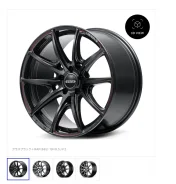 RAYS Versus VV25R. 8.5/9.5x19", 5x112, ET22/38. ��� ����� �� ������������ ����