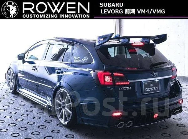 Спойлер Rowen Sport Rear Wing V2 FRP Roen Rowen Aero Parts Exterior 1S ...