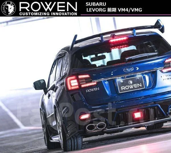 Спойлер Rowen Sport Rear Wing V2 FRP Roen Rowen Aero Parts Exterior 1S ...