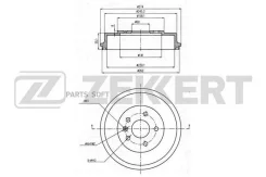 ������� ����. ����. Chevrolet Aveo (T300) 11- BS6180 ����