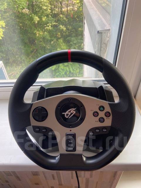 Руль игровой для пк | Dexp Wheelman Pro 270/900 градусов, б/у, в ...