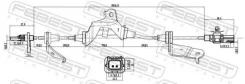 ������ abs | ����� ��� | Honda, Acuraaccord CU2, Accord CP3, TSX CU2, Accord CP2, Accord CU3, AC Febest 03606003 03606003 ����