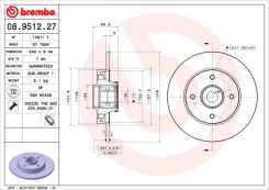 08.9512.27_���� ���� 08951227 Brembo 08951227 ����