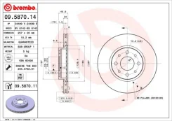 ��������� ���� 09587011 Brembo 09587011 ����