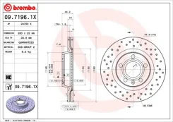 09.7196.1X_���� ���� 0971961x Brembo 0971961X ����