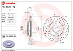 ��������� ����� 09a9682x Brembo 09A9682X ����