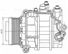 ���������� ������������ Mercedes BENZ W164 M-Klasse (ML) (2005-2011) Denso 7SEU17C [178Luzarlcac1553] LCAC1553 ����