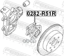 ������� ������ Nissan Pathfinder (R51M) (2004) [178Febest0282R51R] 0282R51R ����